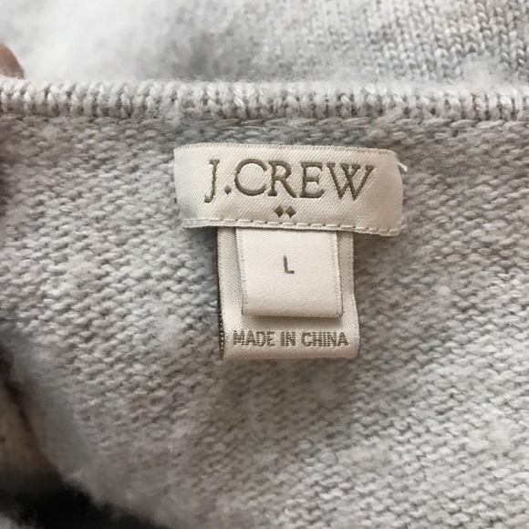  4/$20 SALE! J Crew Merino Wool Raglan Sweater - Picture 4 of 6